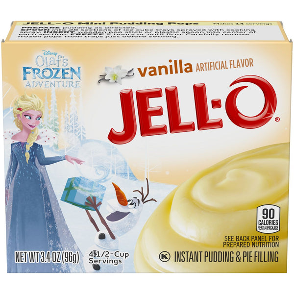 Jell-O Vanilla Instant Pudding & Pie Filling (24 x 85g)