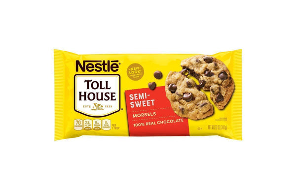 Nestle Toll House Semi-Sweet Chocolate Morsels (24 x 340)