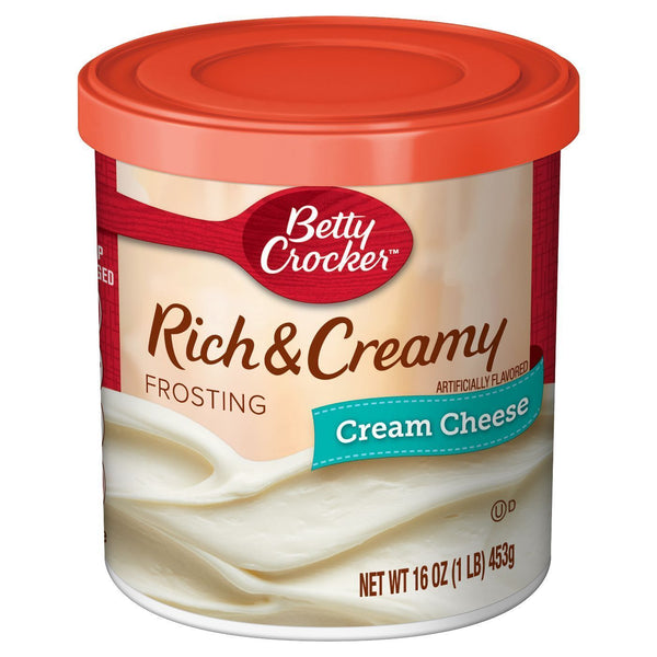 Betty Crocker Rich & Creamy Frosting Creamy Cheese (8 x 454g)