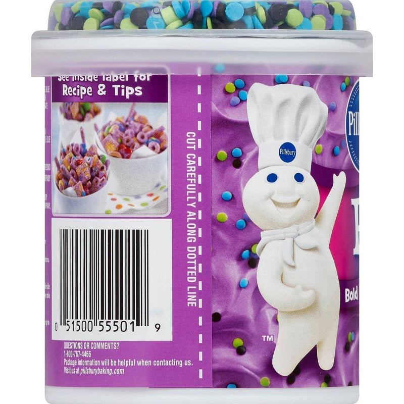 Pillsbury Bold Purple Vanilla Funfetti Frosting (8 x 440g)