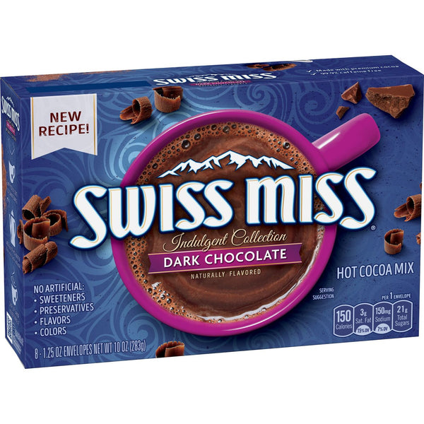 Swiss Miss Indulgent Collection Dark Chocolate Sensation Hot Cocoa Mix (12 x 283g)