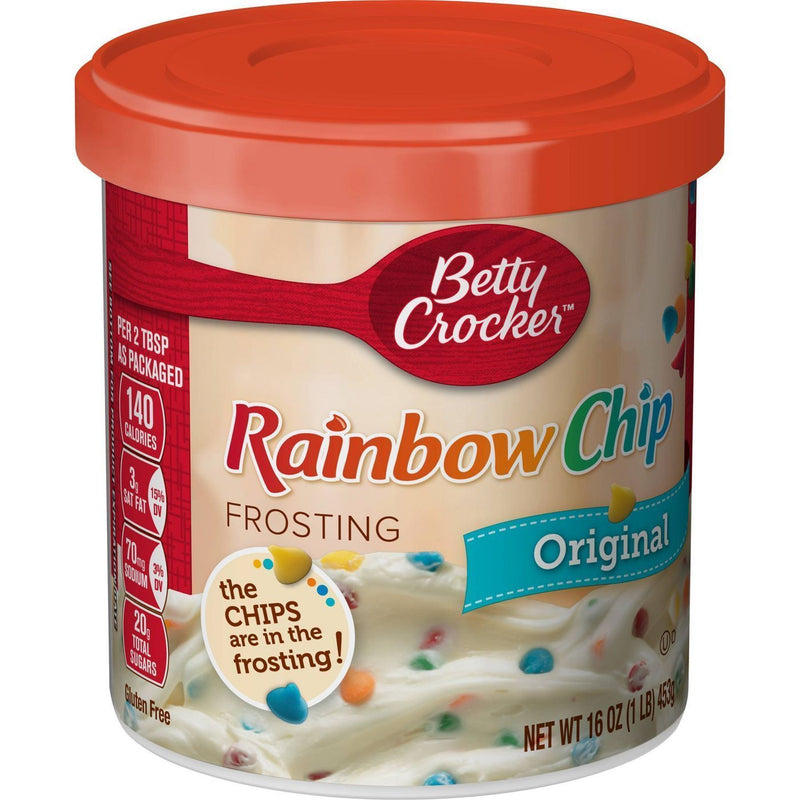 Betty Crocker Frosting Rainbow chip (8 x 454g)