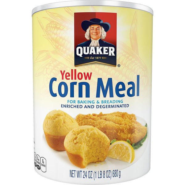 Quaker Yellow Corn Meal (12 x 680g)