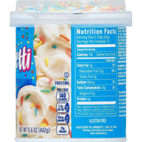 Pillsbury Funfetti Vanilla Frosting (8 x 453g)