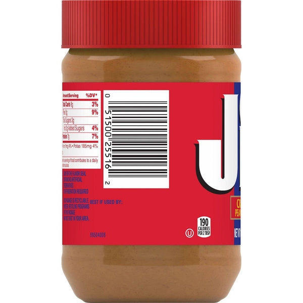 Jif Creamy Peanut Butter (12 x 454g)
