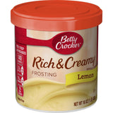Betty Crocker Frosting Lemon (8 x 454g)