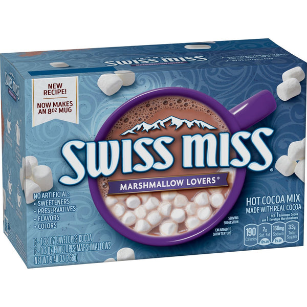 Swiss Miss Marshmallow Lovers Hot Cocoa Mix (8 x 268g)