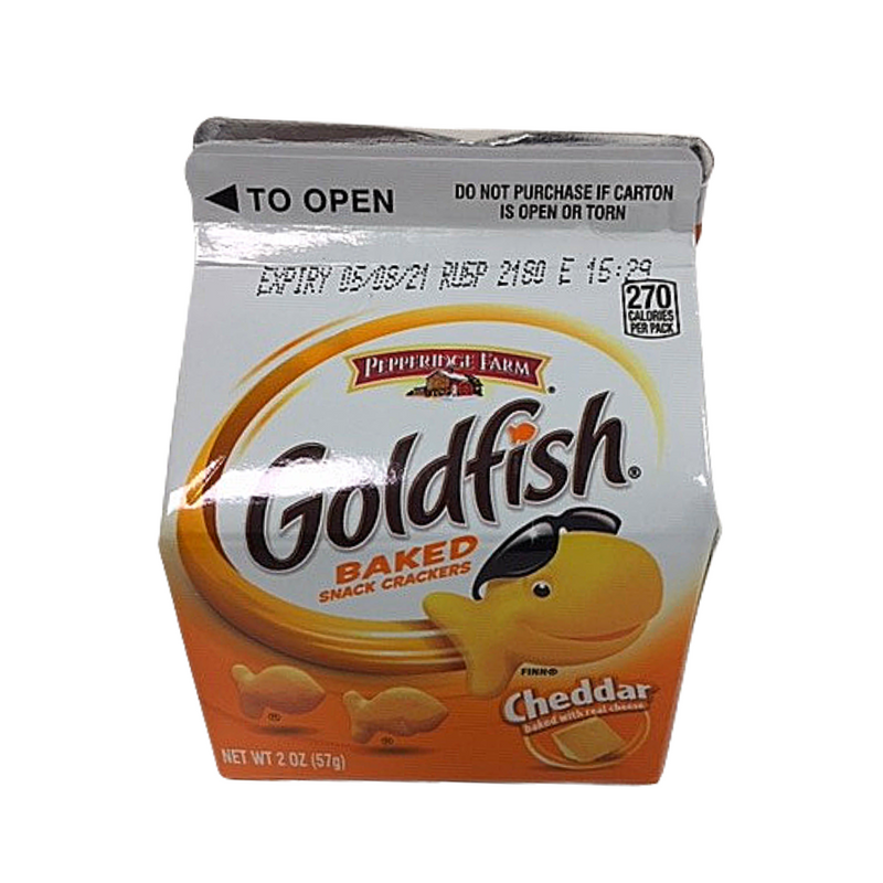 Pepperidge Farm Goldfish Cheddar Carton