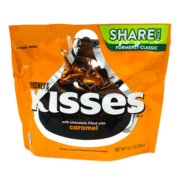 Hershey's Caramel Milk Chocolate Kisses (8 x 286g)