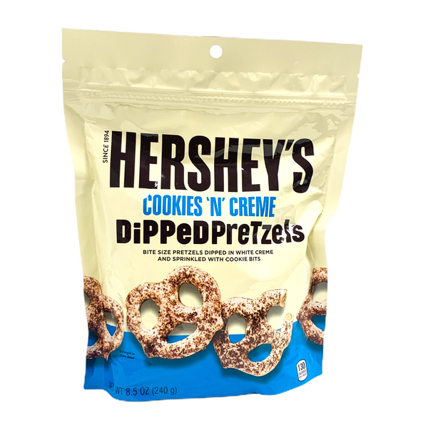 Hershey's Cookies n Crème Dipped Pretzels (6 x 240g)