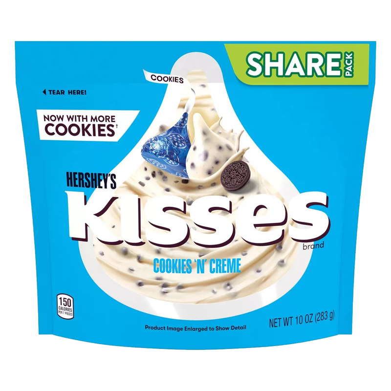 Hershey's Kisses Cookies and Crème (8 x 283g)