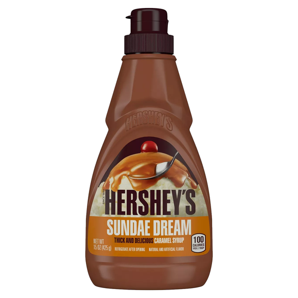 Hershey's Caramel Sundae Dream Syrup (6 x 425g)