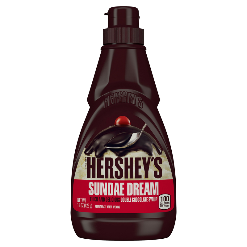 Hershey's Double Chocolate Sundae Dream Syrup (6 x 425g)