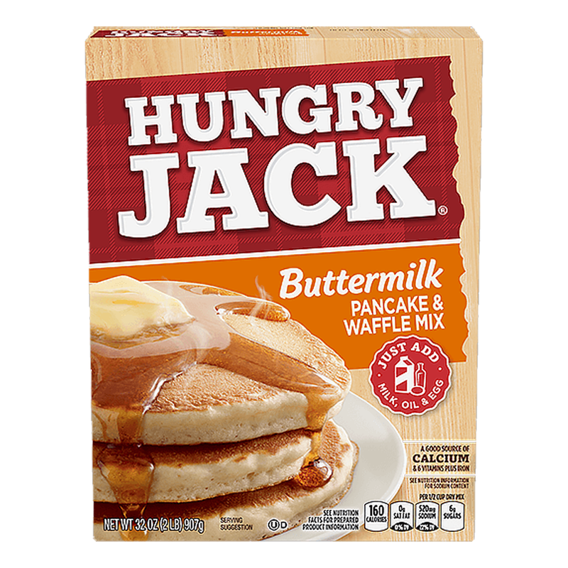 Hungry Jack Buttermilk Pancake & Waffle Mix (6 x 907g)