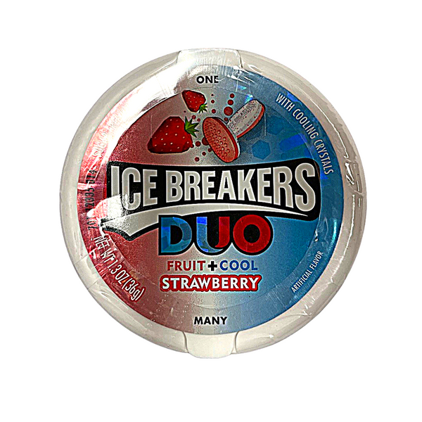 Ice Breaker Duo Strawberry Sugar Free Mint (43g)