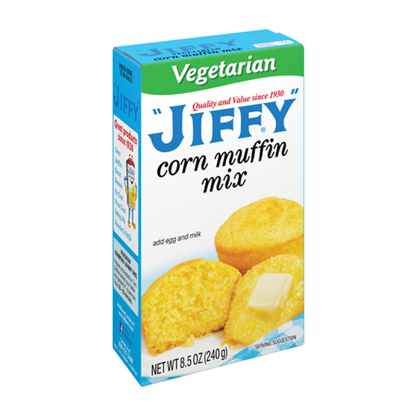 Jiffy Vegetarian Corn Muffin Mix (24 x 241g)