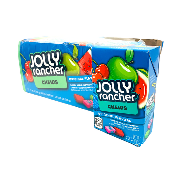 Jolly Rancher Original Fruit Chews Box (12 x 58g)