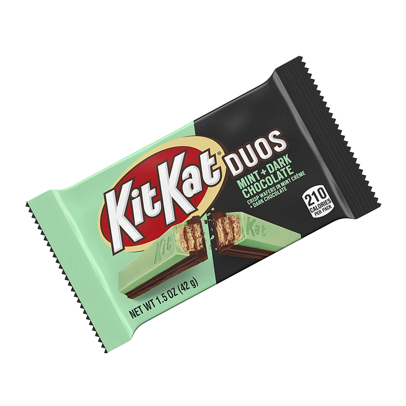 Kit Kat Duo Dark Chocolate Mint Chocolate Bar (24 x 42g)