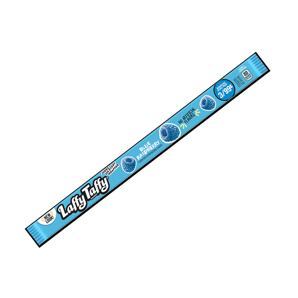 Laffy Taffy Wild Blue Raspberry Candy Ropes (24 x 23g)