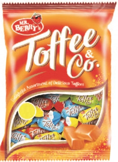 Mr Berry's Toffee & Co. Assorted Toffee (12 x 70 Pcs)