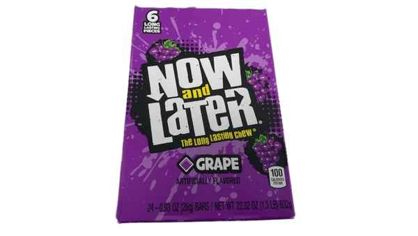 Now & Later Grape Chews