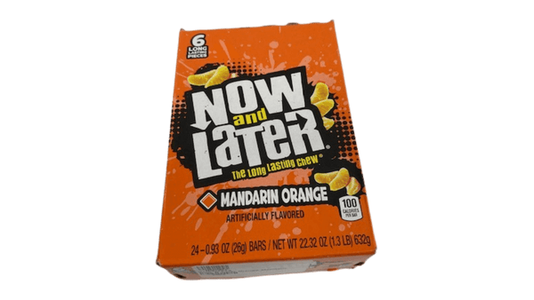Now & Later Orange Mandarin Chews