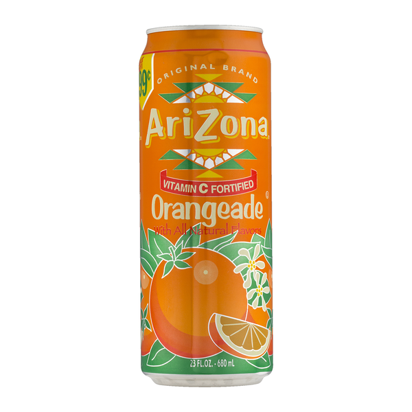 AriZona Orangeade Fruit Juice Cocktail Cans