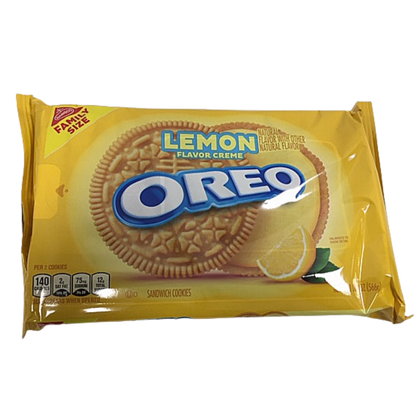 Oreo Lemon Crème FAMILY SIZE (12 x 566g)