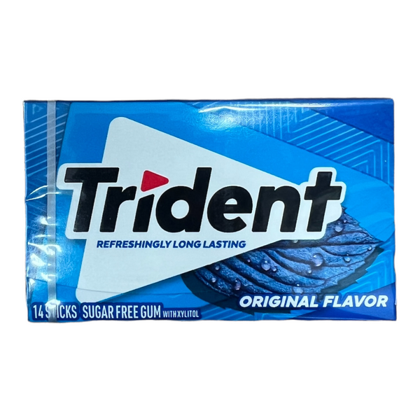 Trident Original Flavour Sugar Free Gum (12 x 14pc)