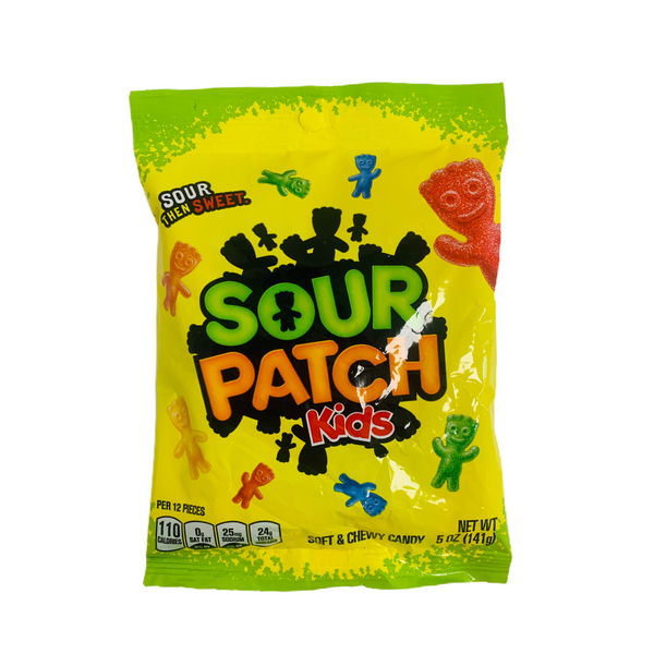 Sour Patch Kids Soft & Chewy Candy Bags (12 x 141g)