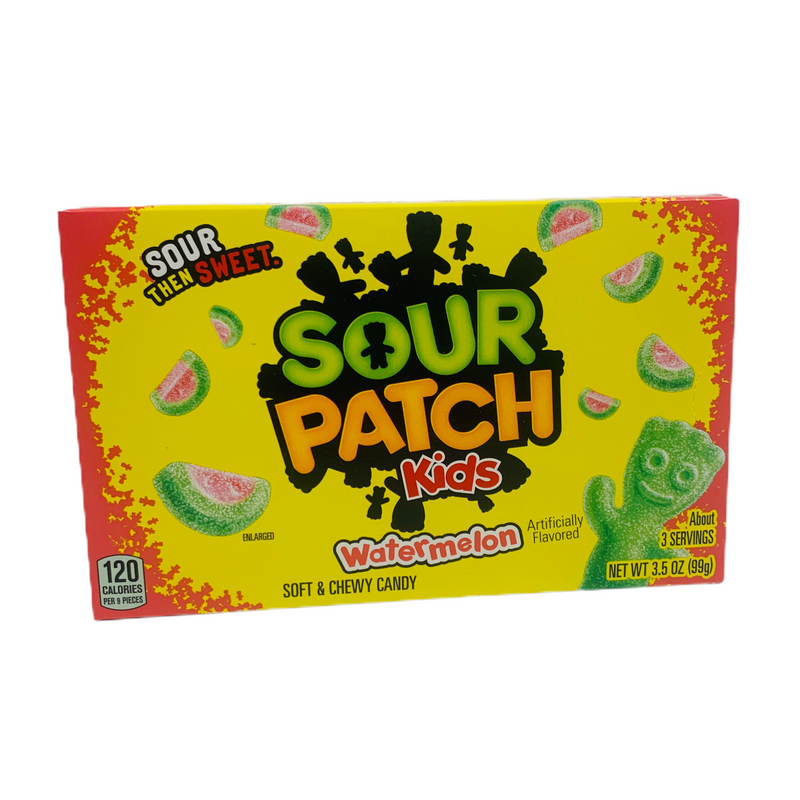 Sour Patch Kids Watermelon Soft & Chewy Candy Box (12 x 99g)