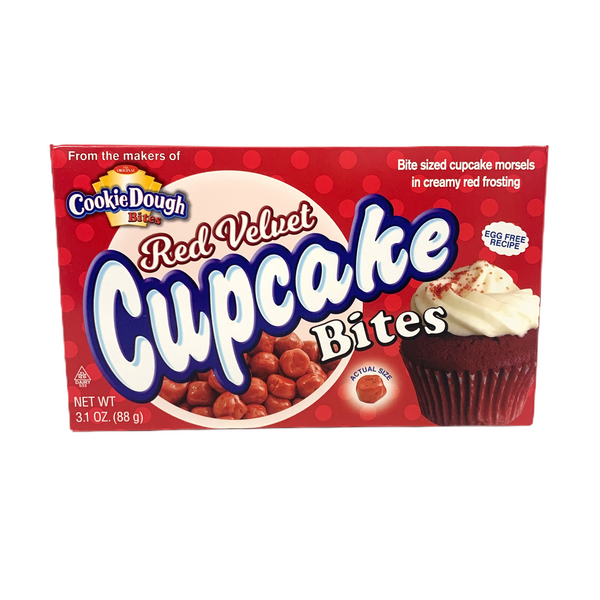 Cookie Dough Bites - Red Velvet Cupcake (12 x 88g)