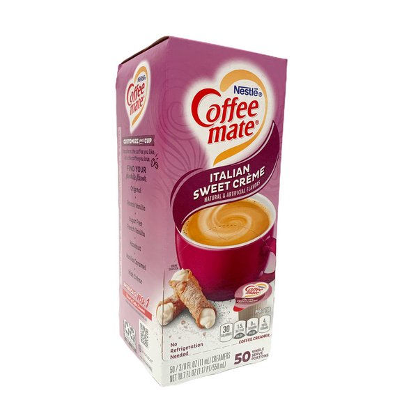Nestle Coffee Mate Italian Sweet Creme Liquid Coffee Creamer (4 x 50ct)