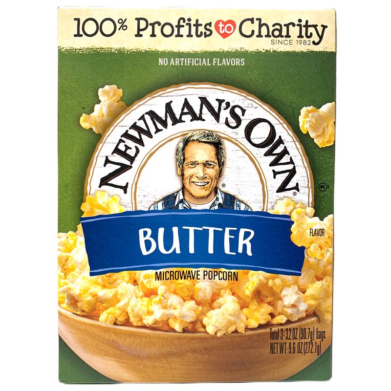 Newman's Own Butter Microwave Popcorn (12 x 272g)