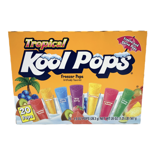 Kool Pops Freezer TROPICAL Pops (16 x 28g)