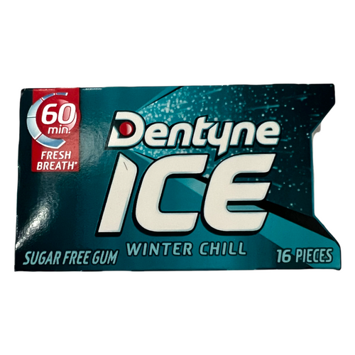 Dentyne Ice Winter Chill Sugar Free Gum (9 x 16ct) SPECIAL OFFER BBD 07/10/22