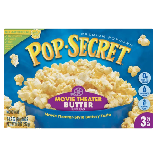 Pop Secret Microwave Popcorn Movie Theatre SMALL SIZE (6 x 272g)