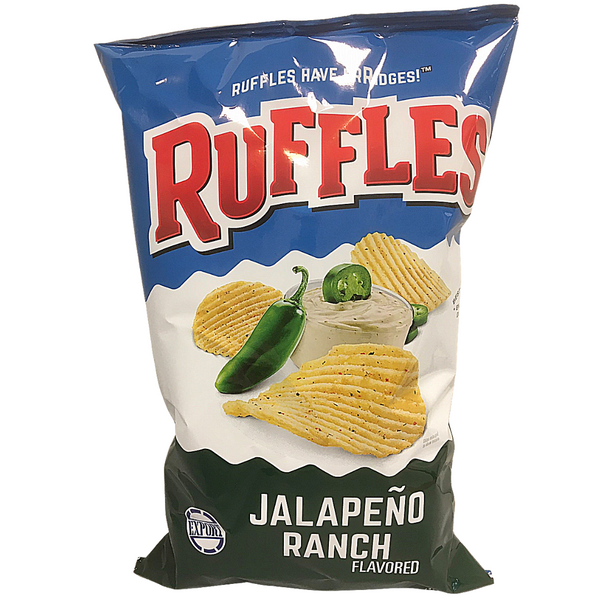 Ruffles - Jalapeno Ranch Potato Chips (184g)