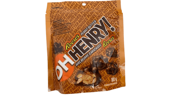 Oh Henry Peanut Butter BITES 12 x 180g (Canadian)