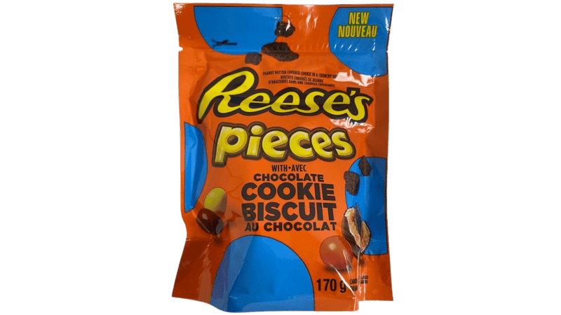 Reese's Pieces Chocolate Cookie Biscuit Bag