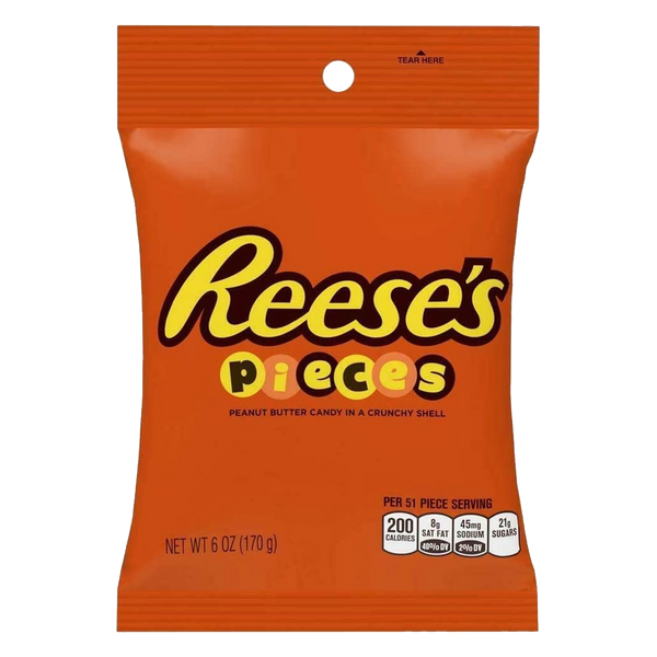 Reese's Pieces Peanut Butter Peg Bag (12 x 150g)