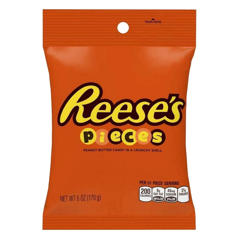 Reese's Pieces Peanut Butter Peg Bag (12 x 170g)