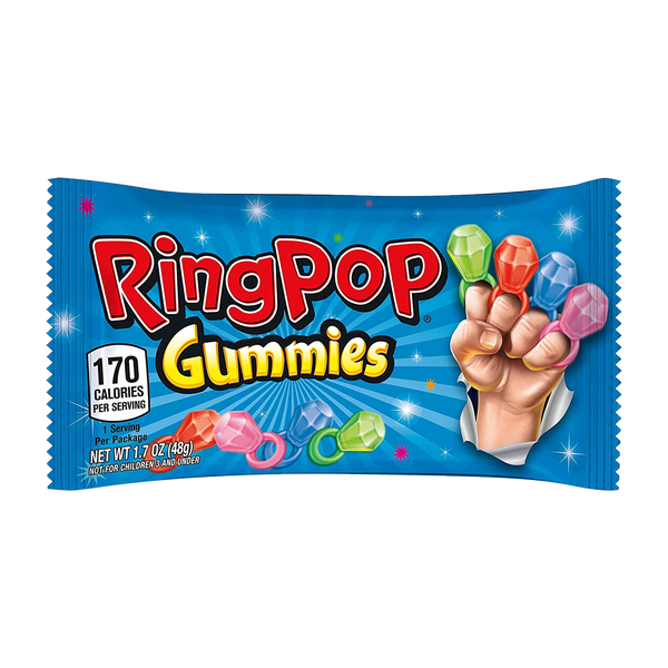 Ring Pop Gummies Pouch (16 x 48g)