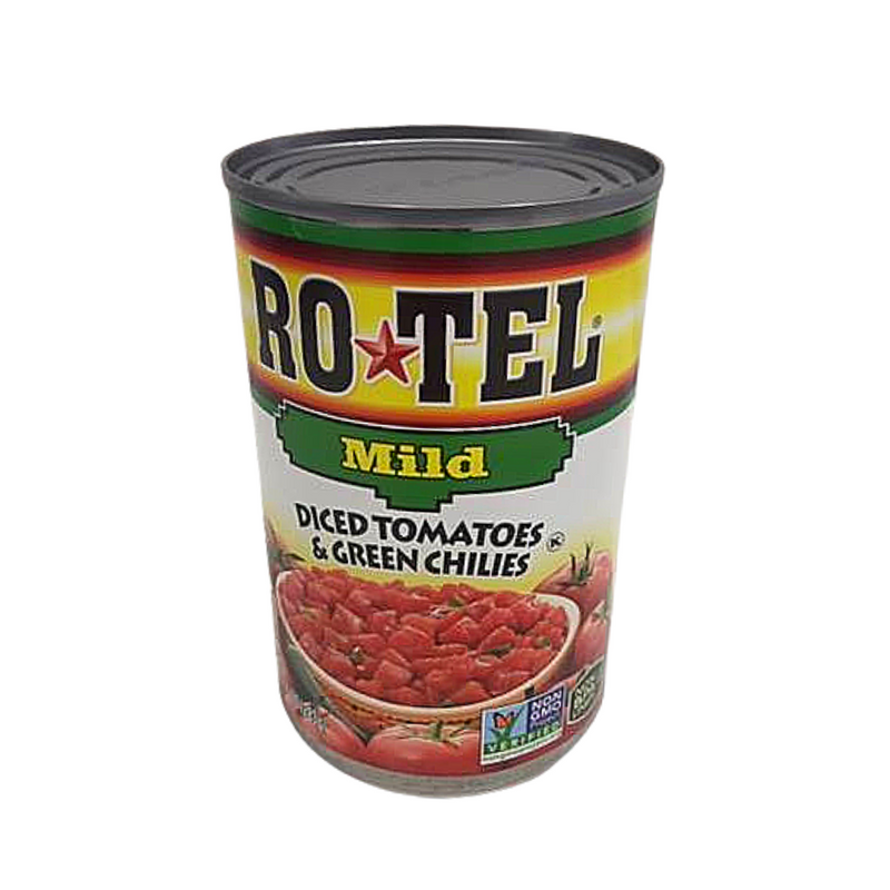 Rotel MILD Tomatoes Diced with Green Chillies (24 x 283g)