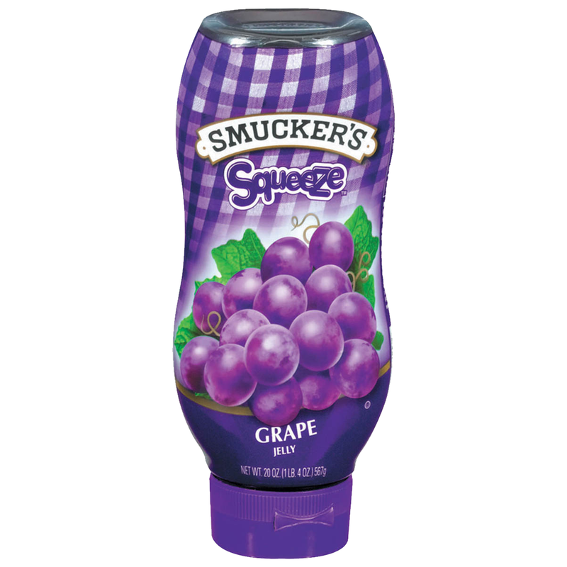 Smucker's Squeezy Grape Jelly (12 x 566g)
