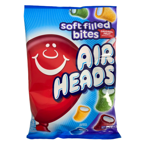 Airheads Original Fruit Soft Filled Bites (12 x 170g)