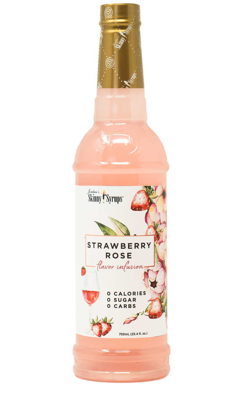 Skinny Mixes Sugar Free Strawberry Rose Infusion (6 x 750ml)
