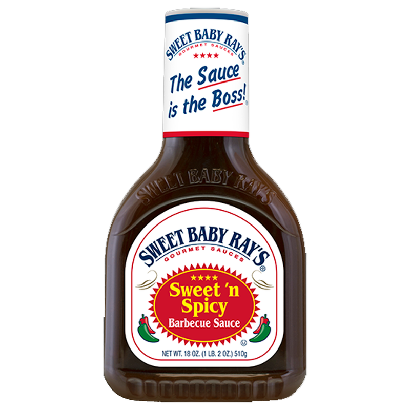 Sweet Baby Ray Sweet and Spicy Barbecue Sauce (12 x 510g)