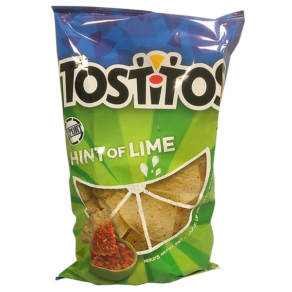 Tostitos - Hint of Lime Tortilla Chips (283g)