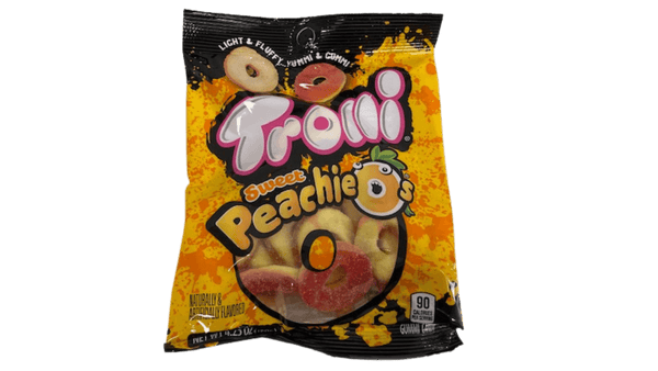 Trolli Peachie O's Candy Peg Bag